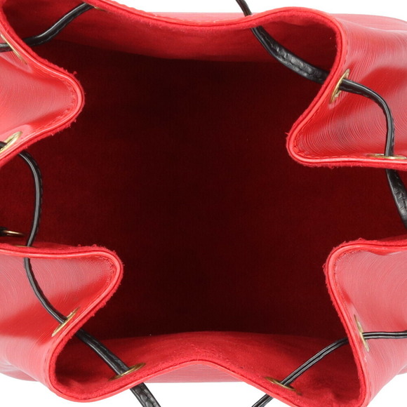 Louis Vuitton Petit Noe Epi Shoulder Bag Red - Picture 6 of 12